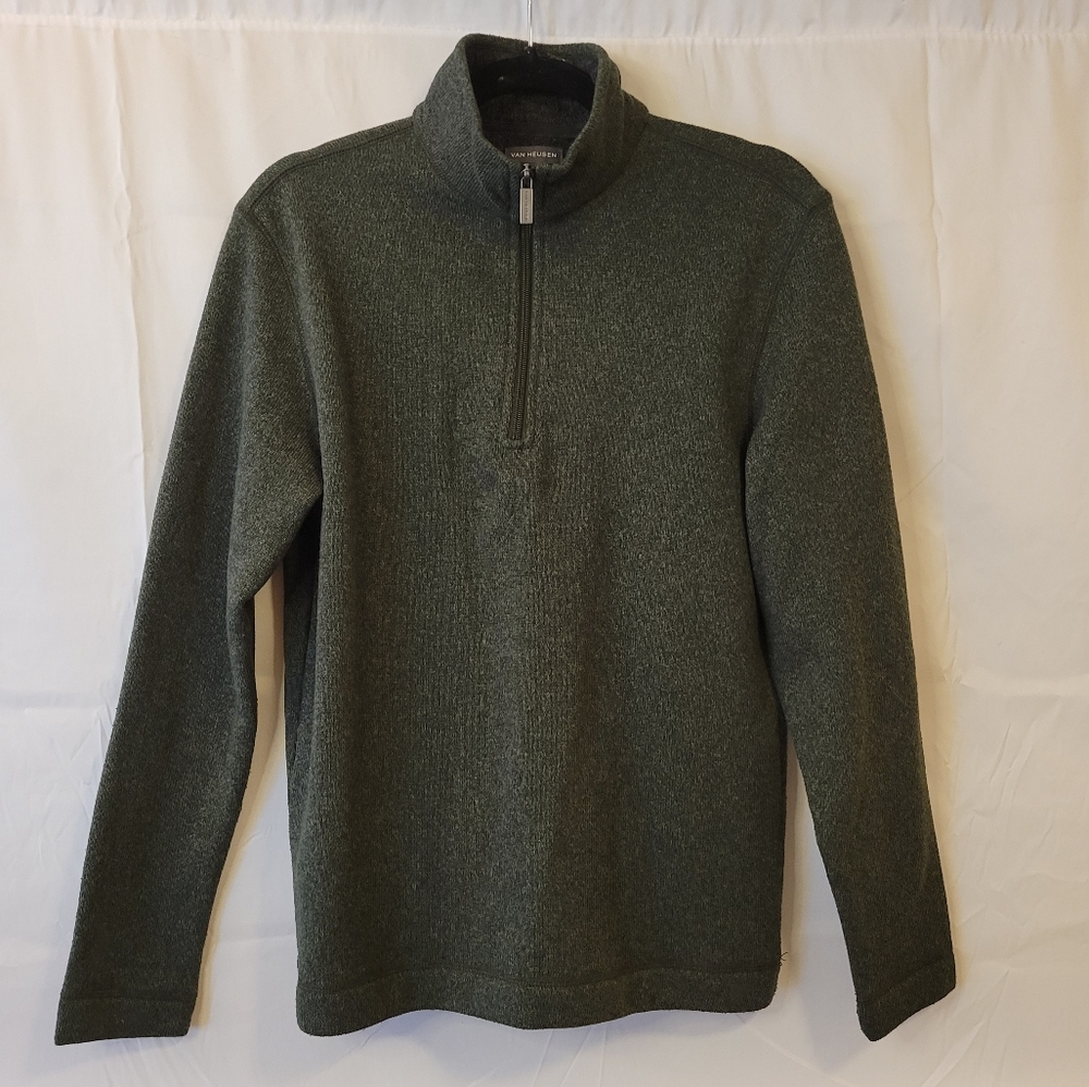 Van Heusen Forest Green Quarter Zip